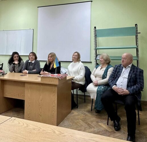 Керівництво кафедри технологій і дизайну УДУ імені Михайла Драгоманова зустрілося у Львові зі здобувачами освіти